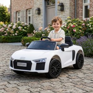 Audi r8 spyder (zwart wit)